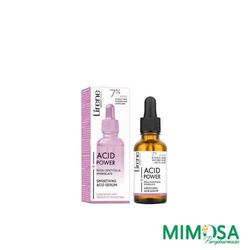 LIRENE ACID POWER SERUM LISSANT A L HYDROLAT DE ROSE 30ML Paramimosa