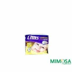 Lilas Couche BB 2-4 Kg Confort max actif pharmacie , 20 pièces