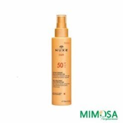 NUXE sun Spray Solaire Visage et Corps - Haute Protection - SPF 50+, 150ml