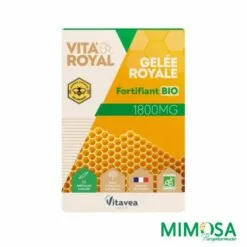 VITAVEA Gelée royale bio 1800mg 10 ampoules