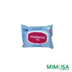 MATERNA LINGETTES FORMAT POCKET BLEU BOITE DE 20