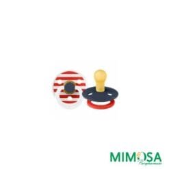 Bibs Sucette Colour Star Stripes 0-6m Lot De 2