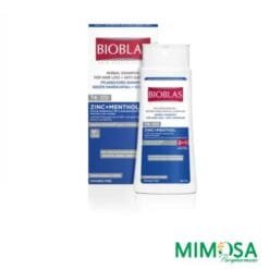 BIOBLAS SHAMPOING ZINC+MENTHOL ANTI PELLICULAIRE 360ML