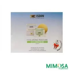 ISDIN COFFRET CREME HYDRATANTE A L'ACIDE HYALURONIQUE PEAUX GRASSES+EAU MICELLAIRE 30ML (OFFERT)