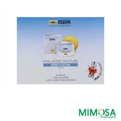 ISDIN COFFRET CREME HYDRATANTE A L'ACIDE HYALURONIQUE PEAUX NORMALES A SECHES 50G+EAU MICELLAIRE 30ML (OFFERT)
